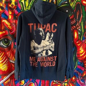 AEO Tailgate Tupac Me Against the World Hoodie Large
